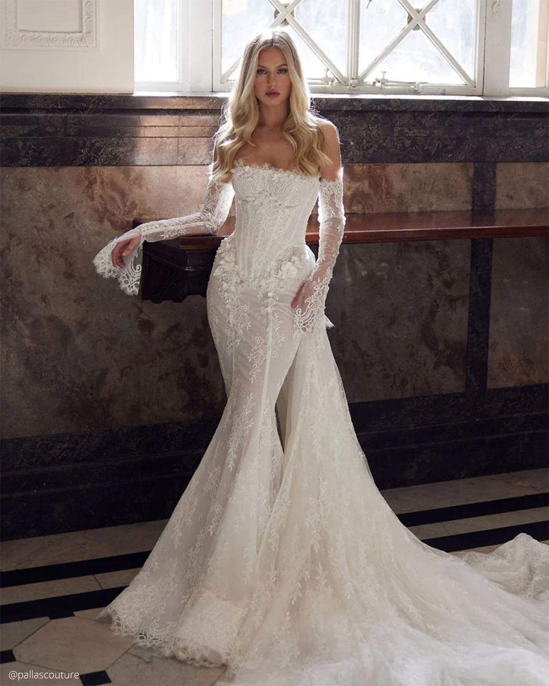 Mermaid Wedding Dresses With Sleeves