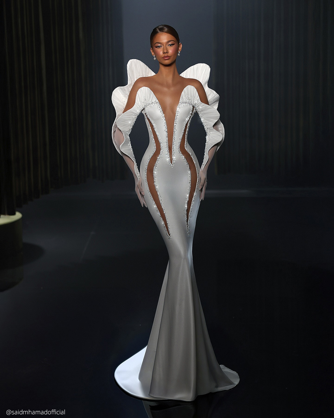 Bling Mermaid Wedding Dresses