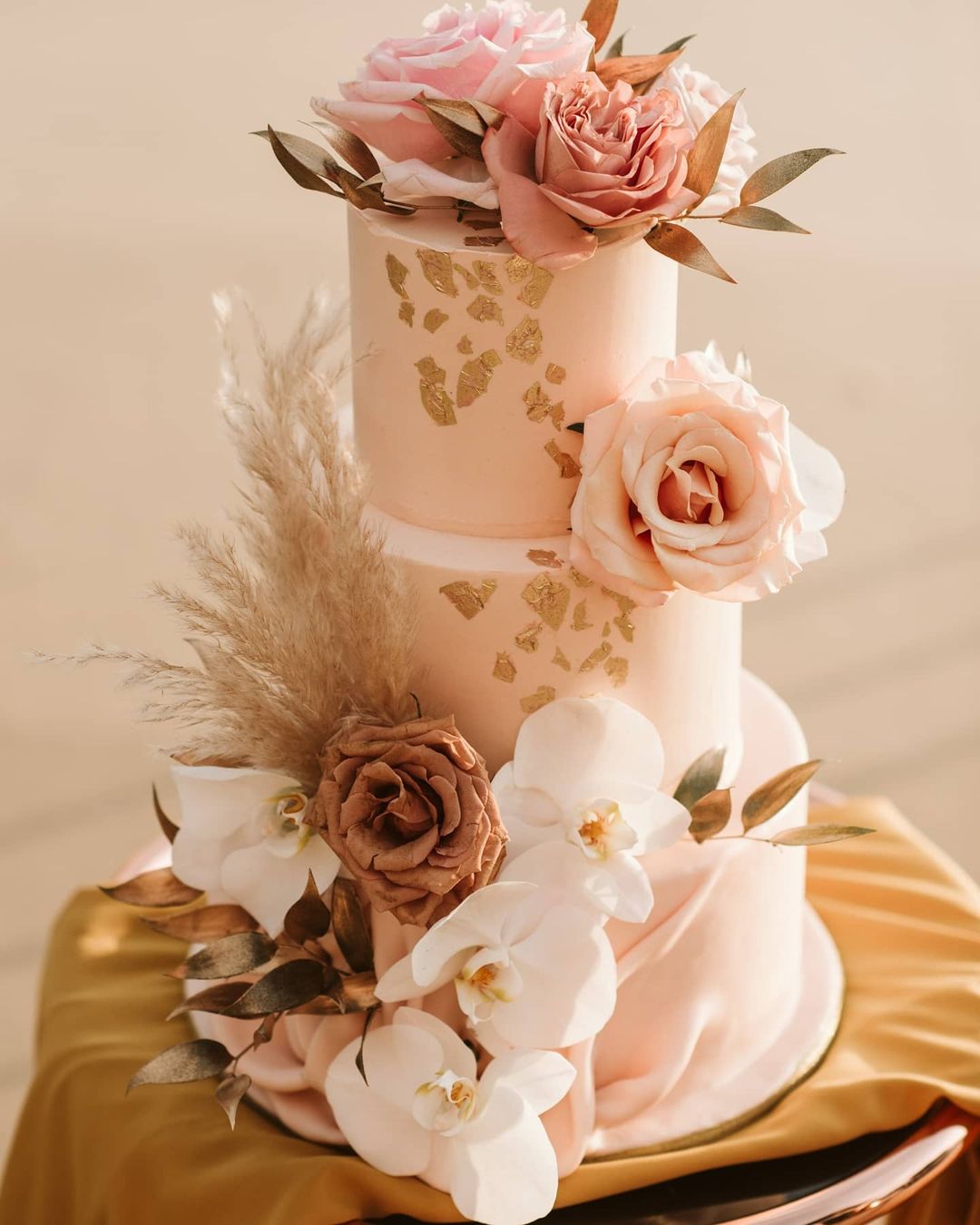 Rust Color Dress for Wedding