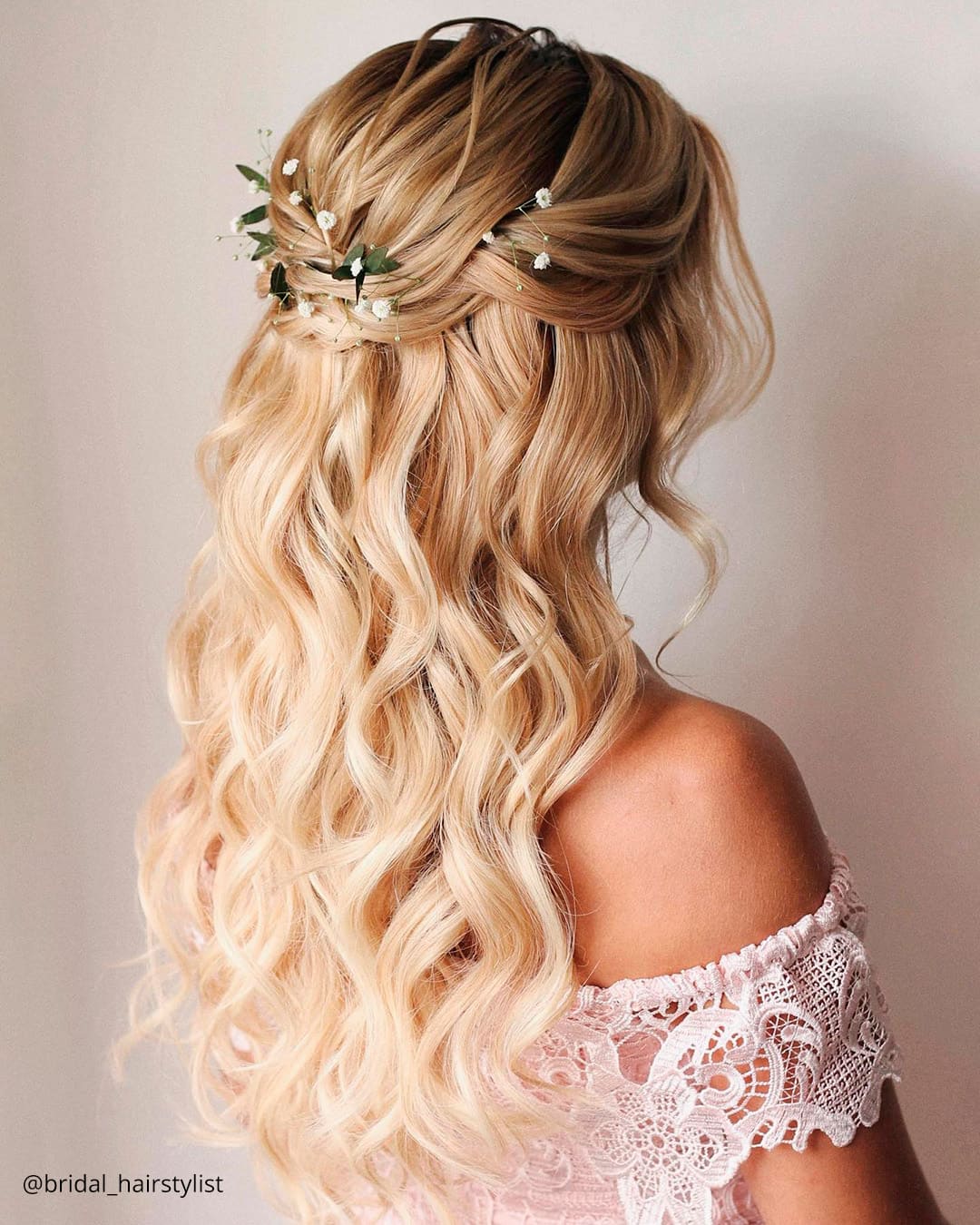 Rustic Wedding Hairstyles for Long Hair