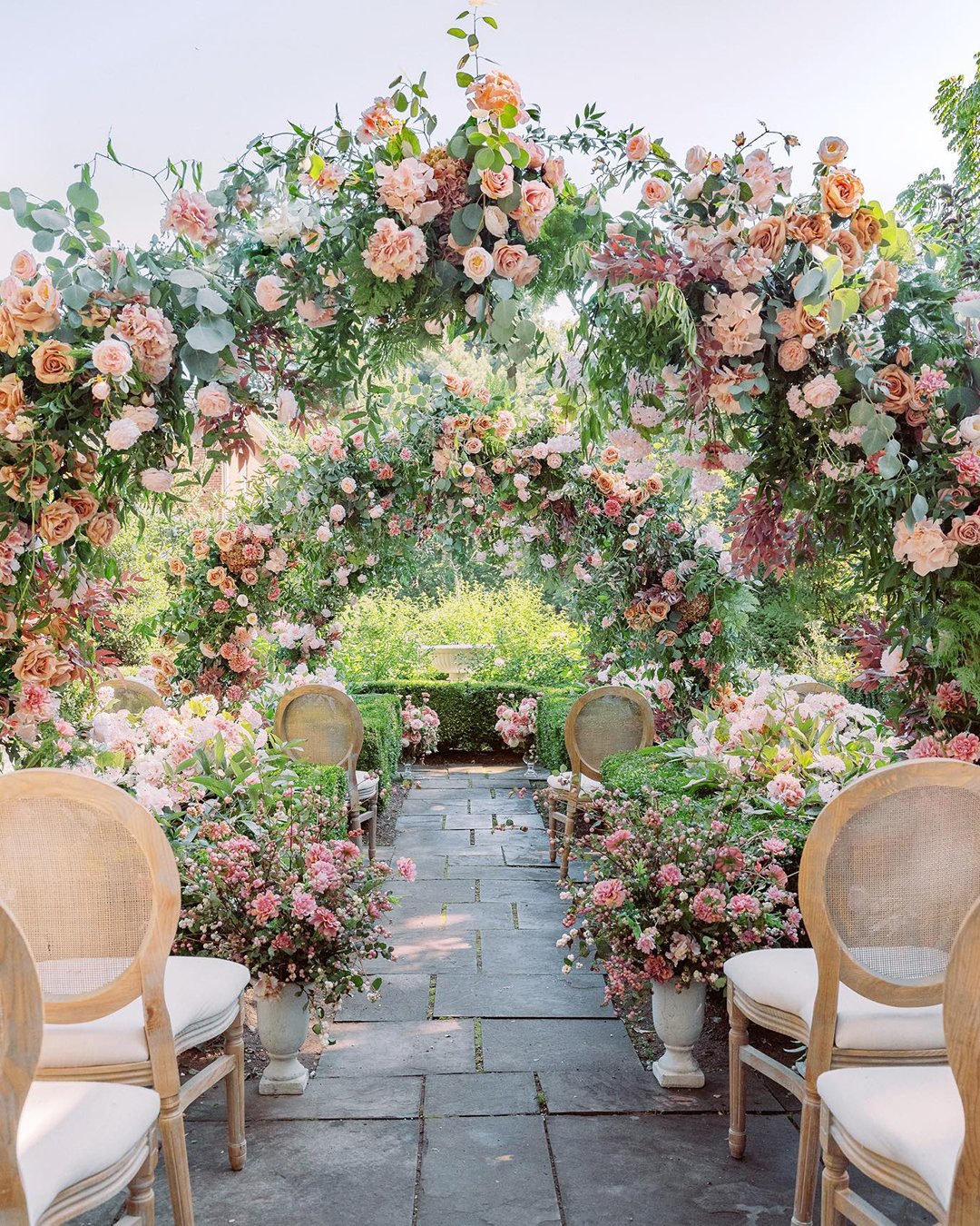 Fall Wedding Ceremony Decor