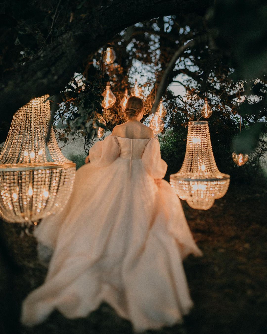 wedding photos evening bride chandler on the tree pablo laguia