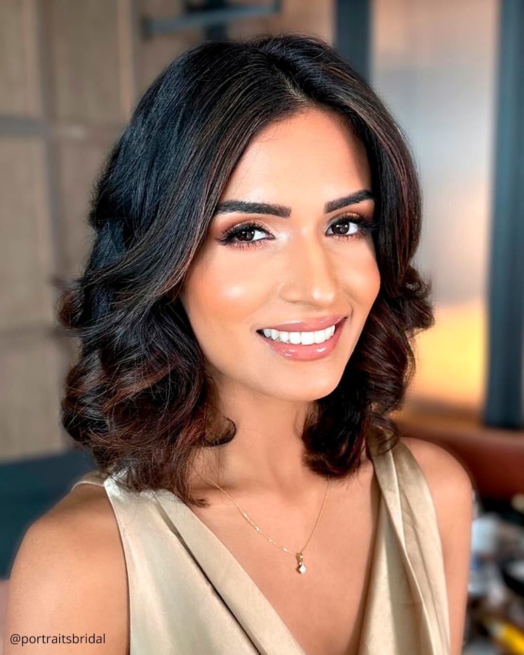 Short Hair Winter Wedding Hairstyles