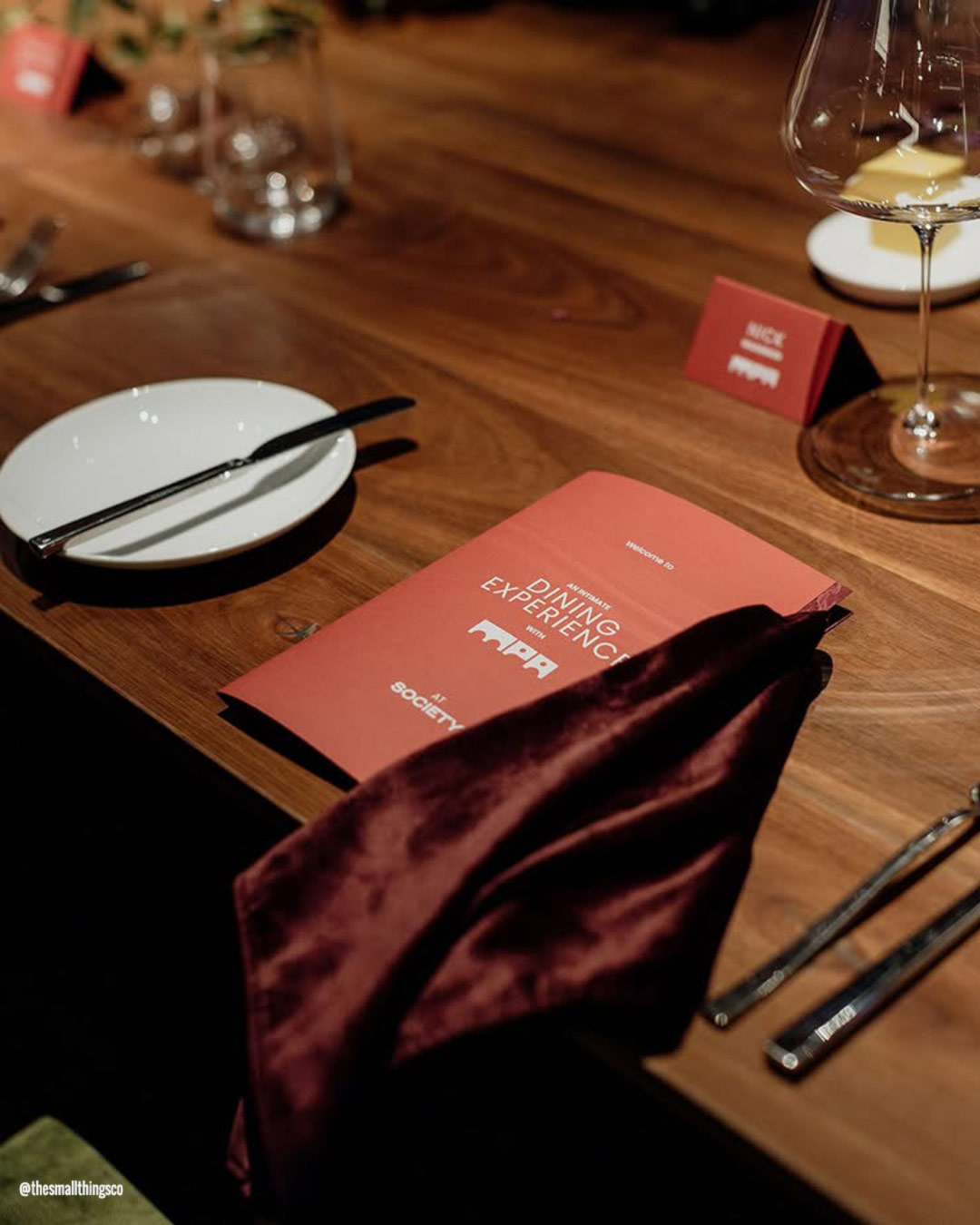 Minimalist Place Setting