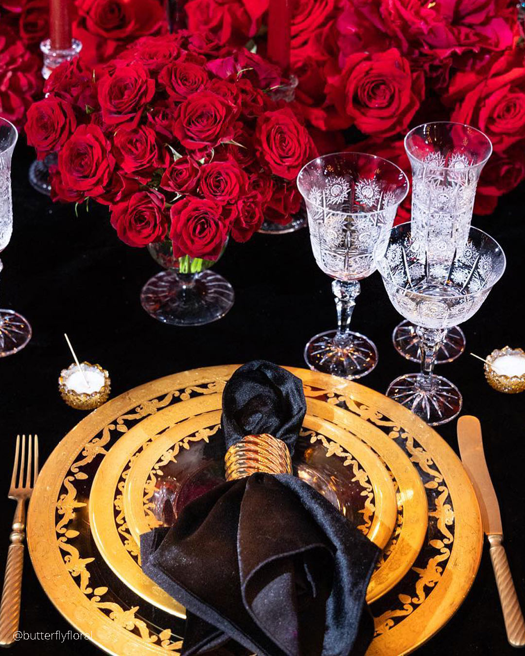 Velvet Tablecloths and Table Runners