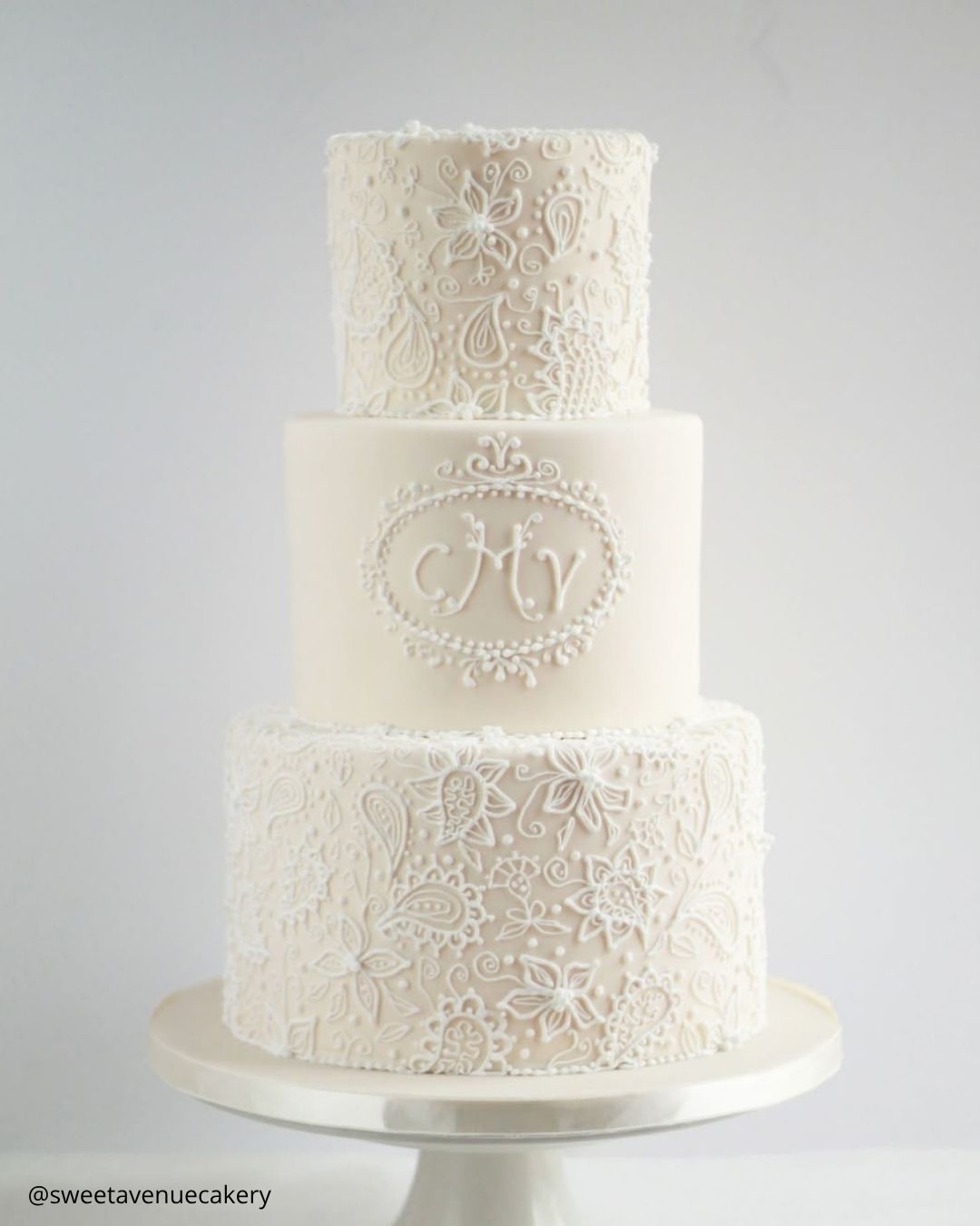Lace Cake Designs