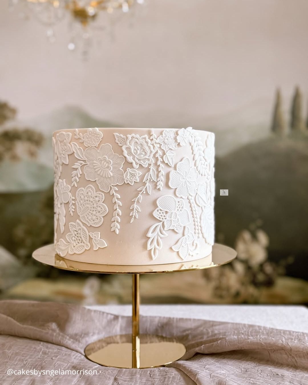 Lace Cake Designs