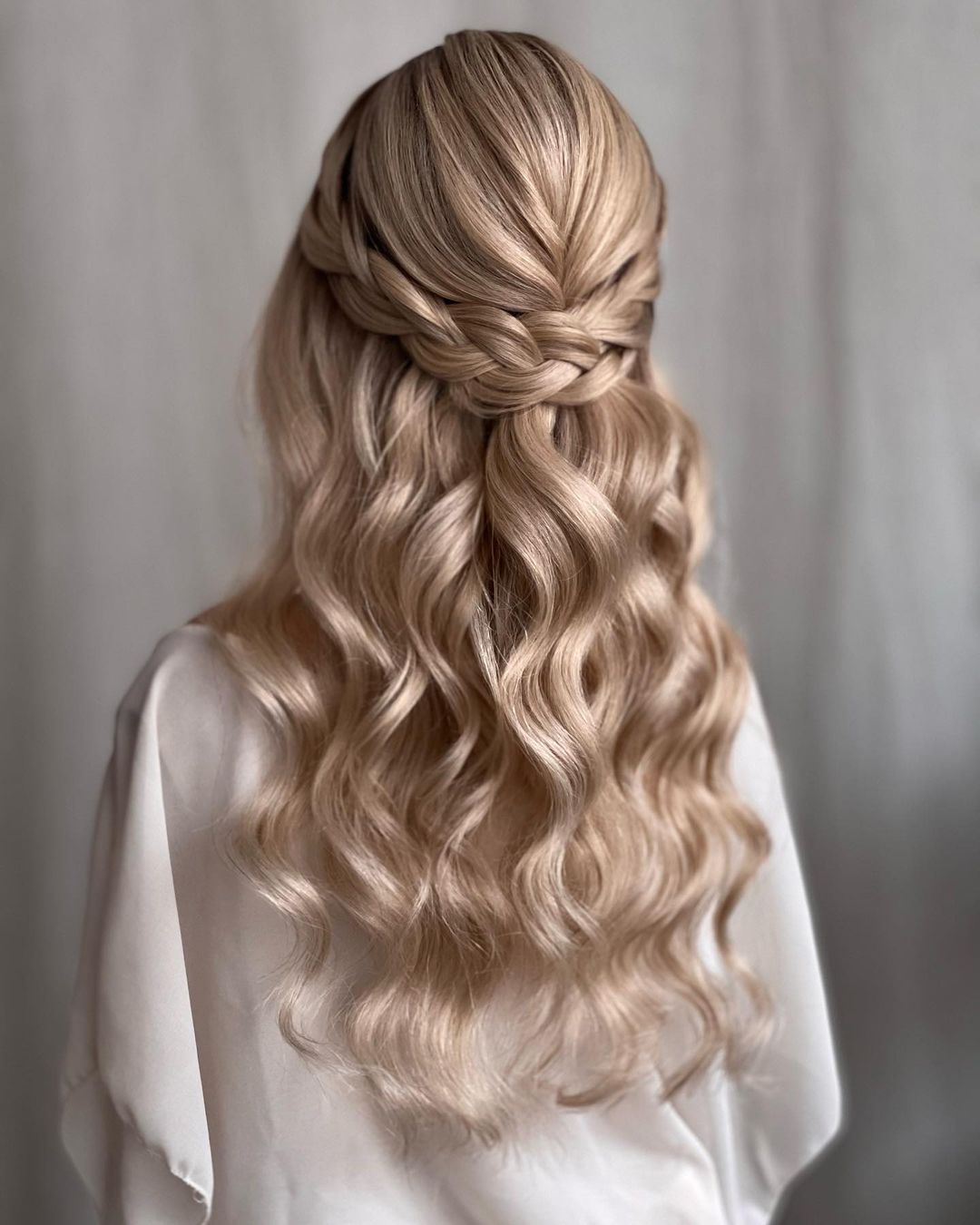 Fine Hair Wedding Half Updos For Thin Hair