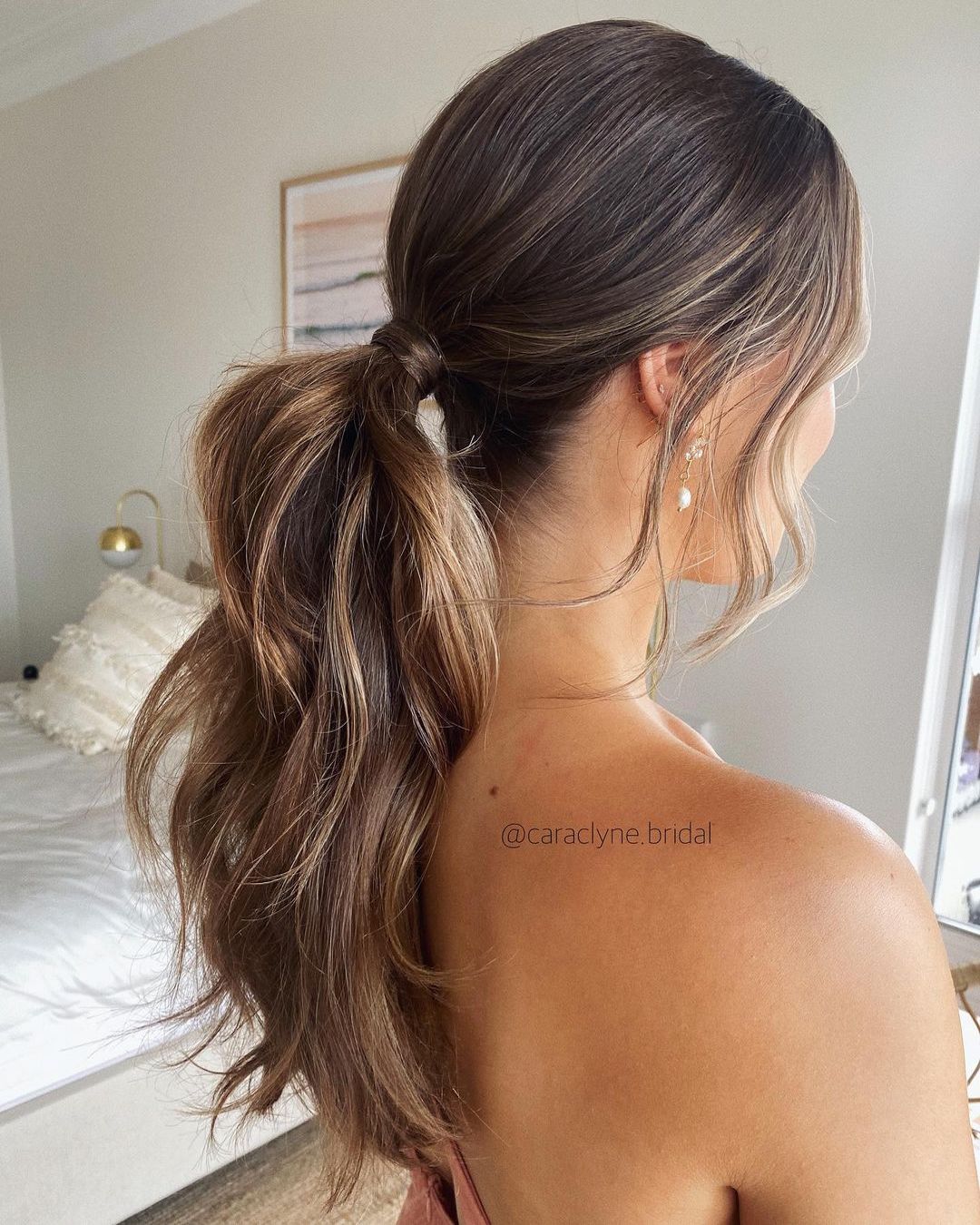 Boho Wedding Hairstyles For Thin Shoulder Length Hair