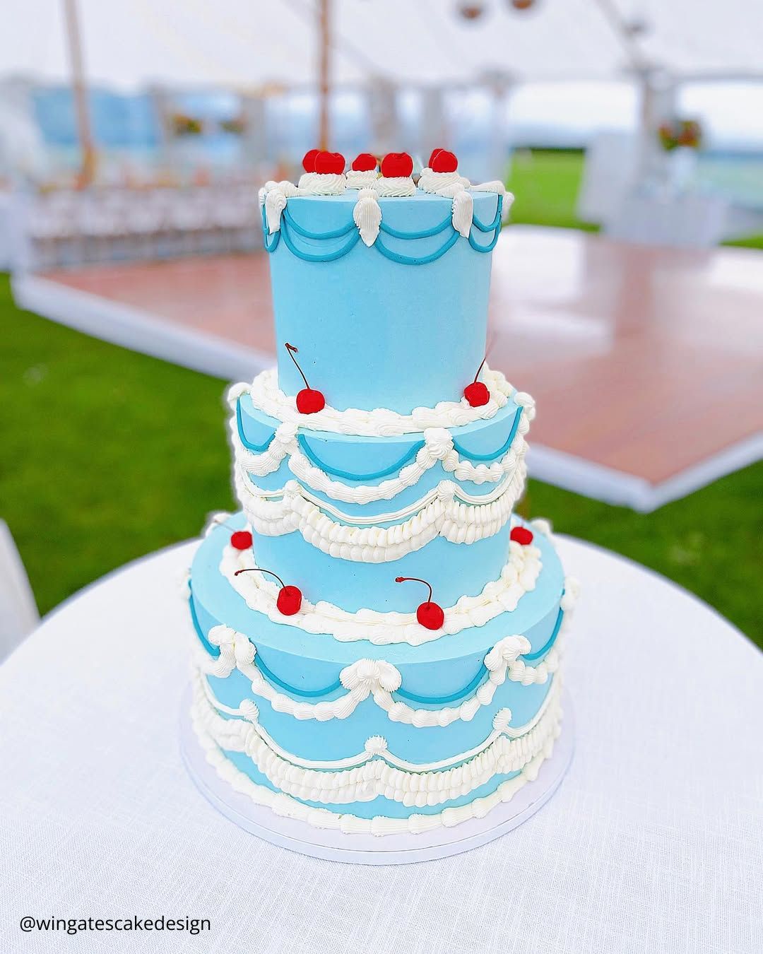 Winter Berry Cakes