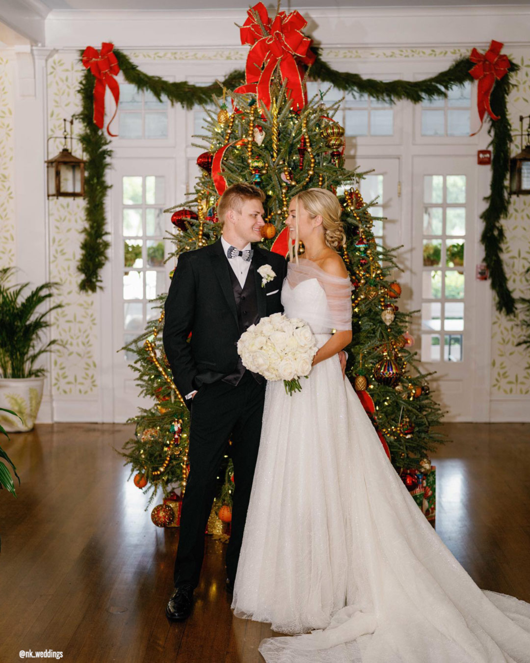 Winter Decorations For Reception Hall