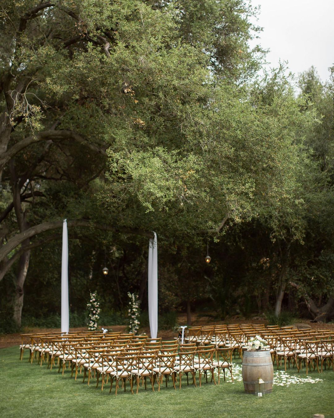Ceremony Decorations For Park Wedding