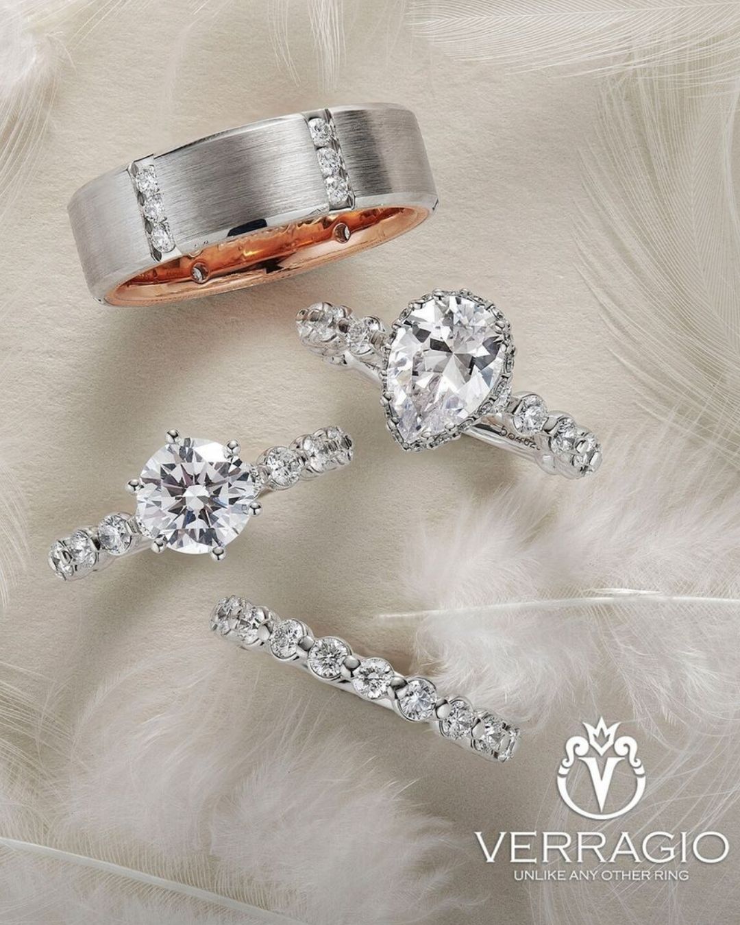 Simple Wedding Ring Sets