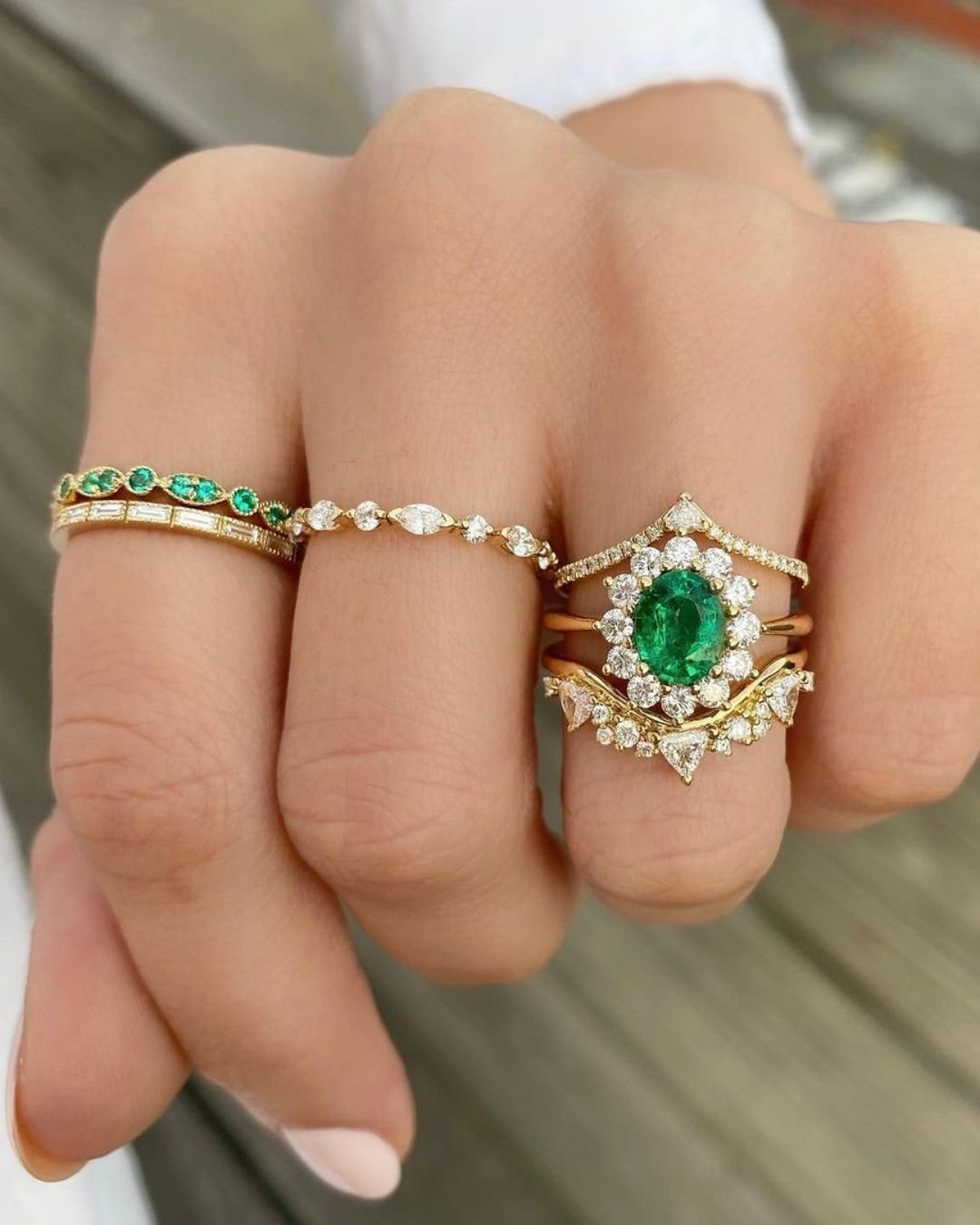Stylish Stackable Rings