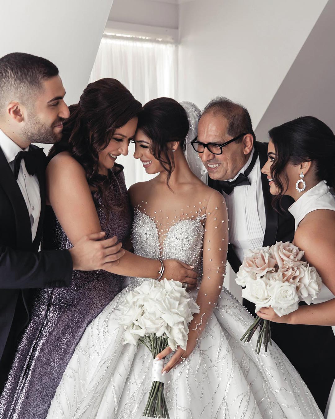 Grandparents with the couple