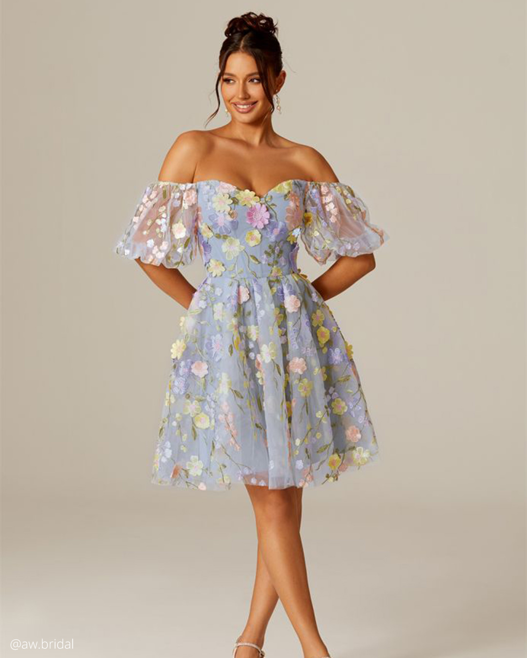 Beach Bridal Mini Dresses