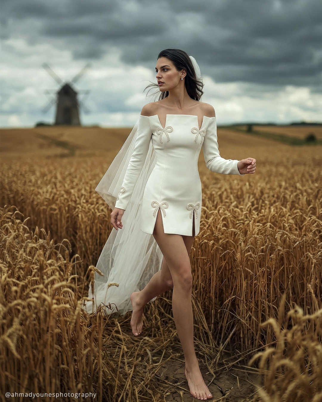 How to Accessorize Miniature Wedding Dress?