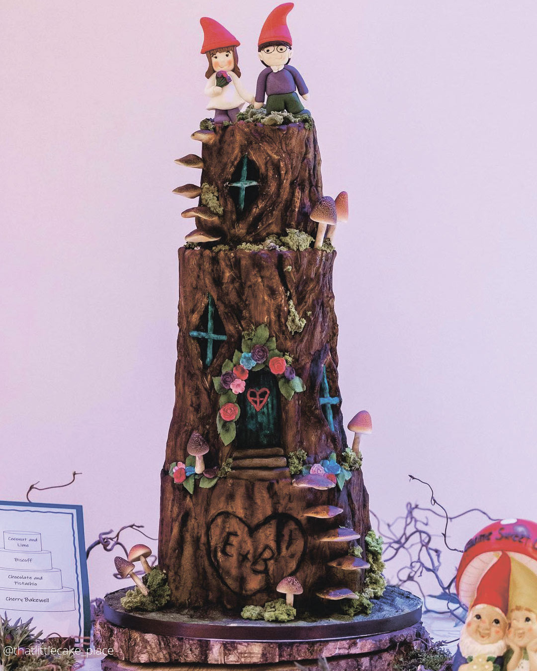 Forest Wedding Cake
