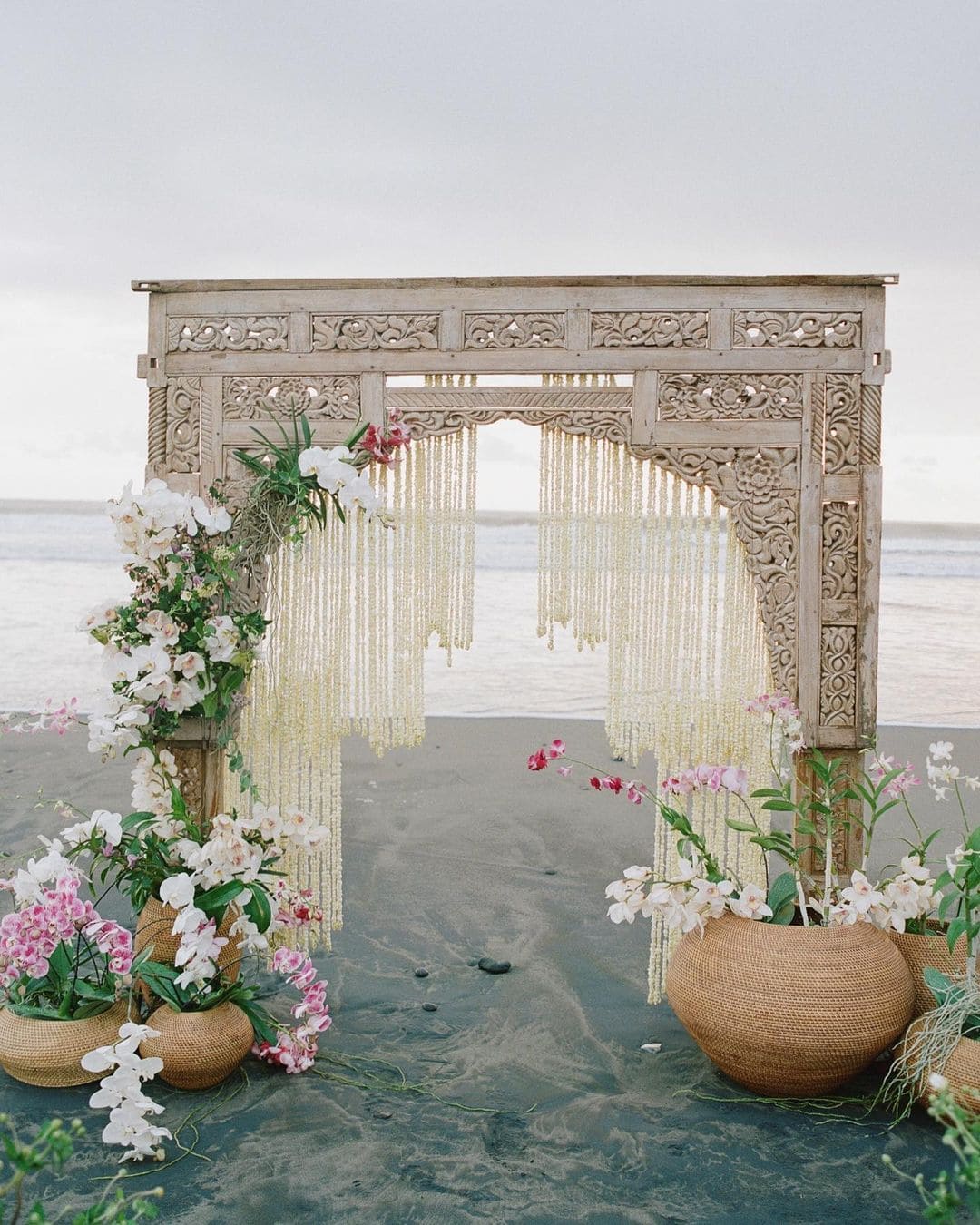 Bright Hippie Wedding Backdrop Ideas