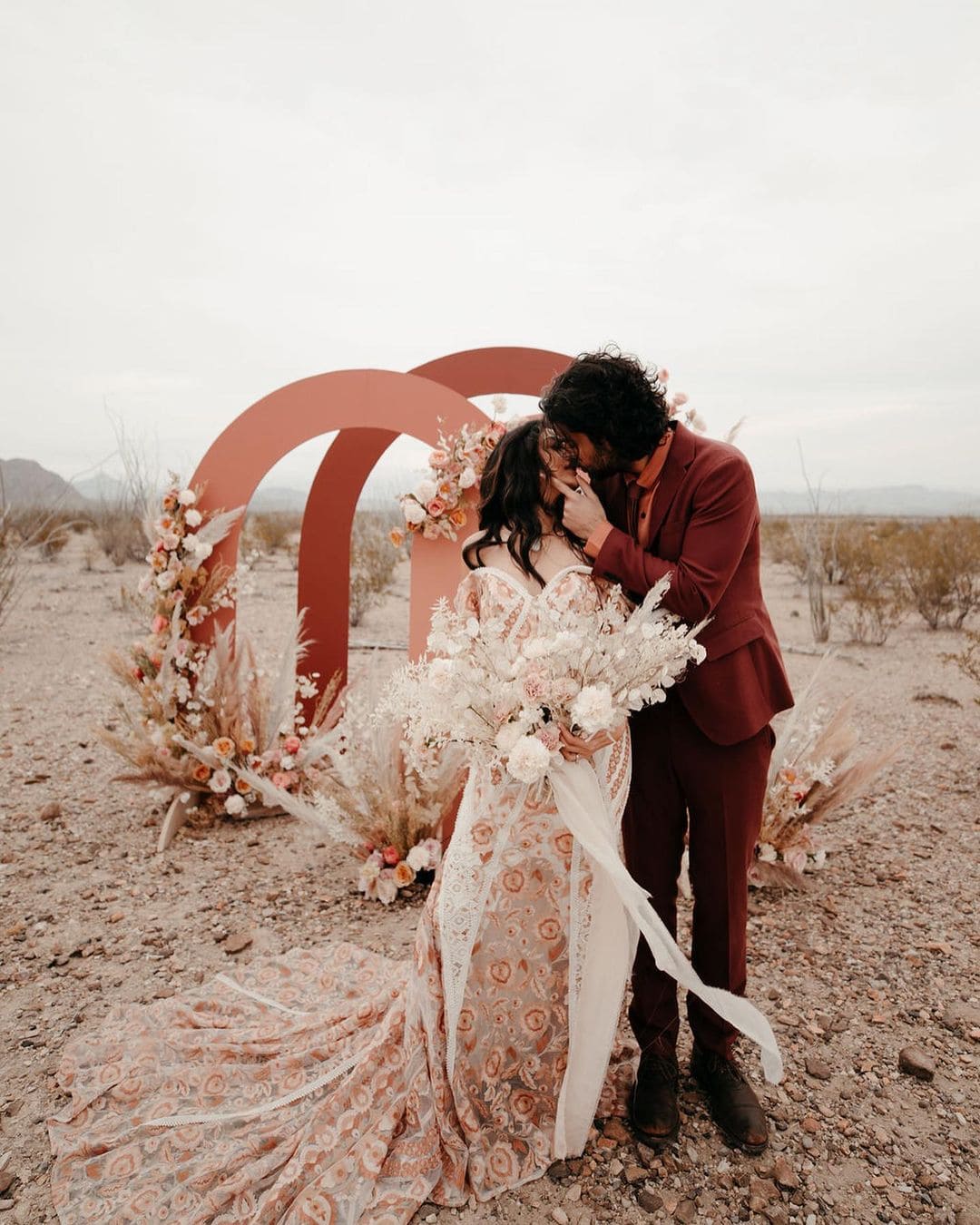 Bright Hippie Wedding Backdrop Ideas