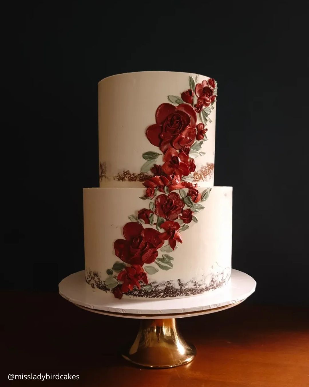 Dark Colored Cakes