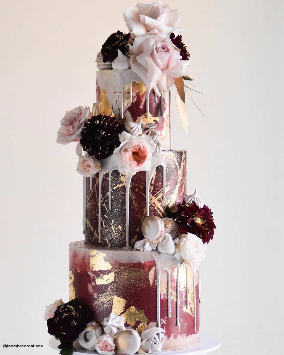 Dark Colored Cakes