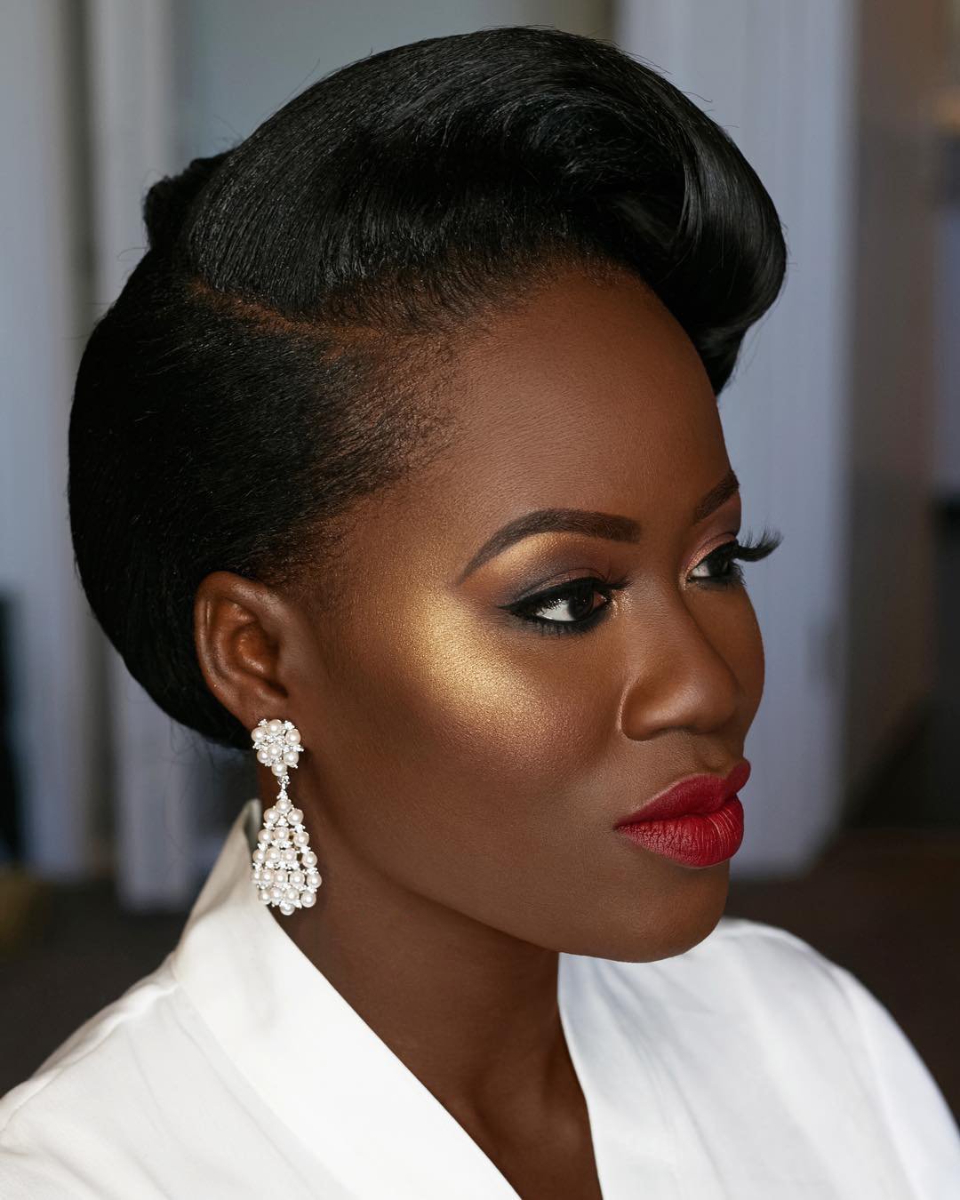 Bronze Skin Wedding Makeup