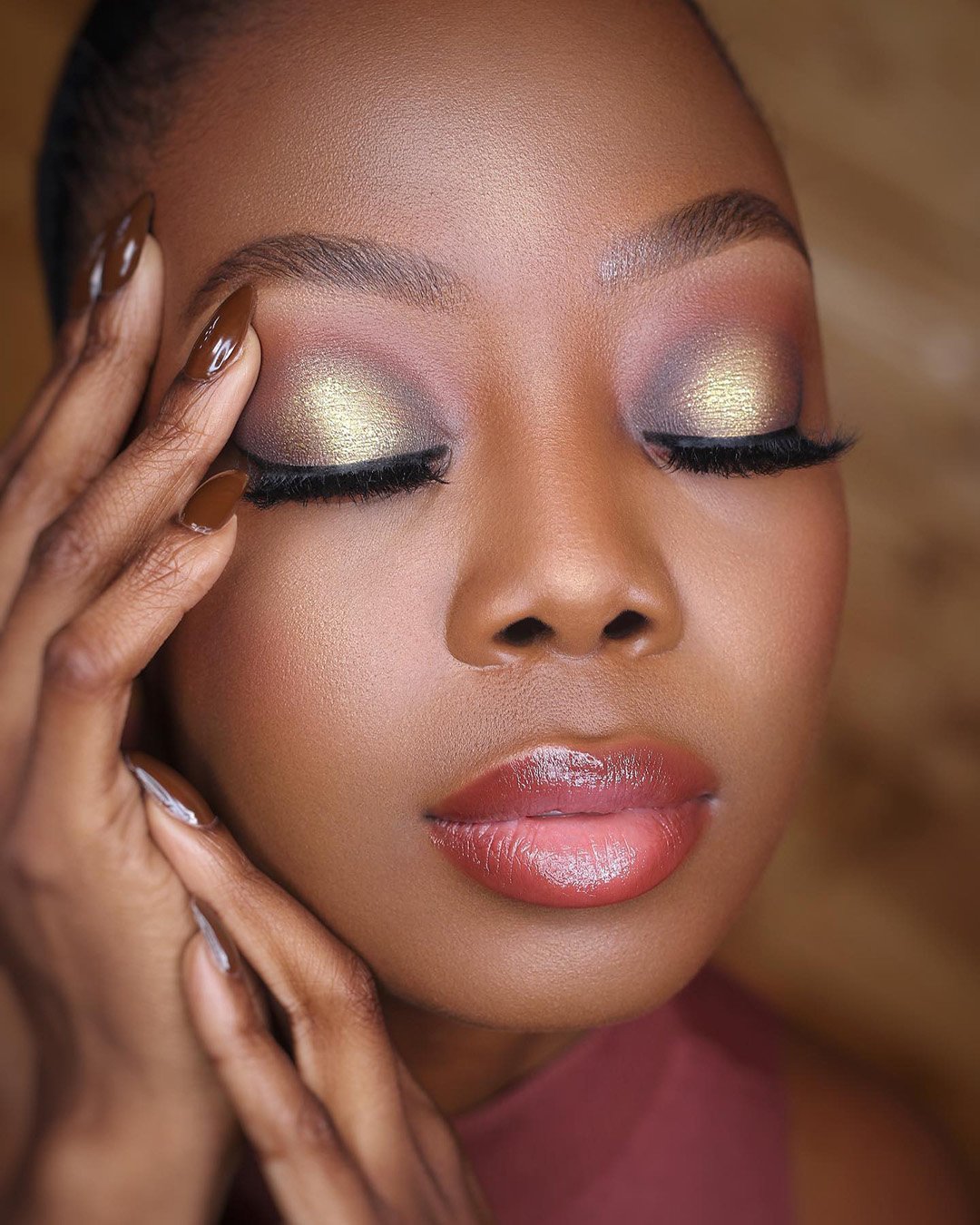 Colorful Bridal Makeup