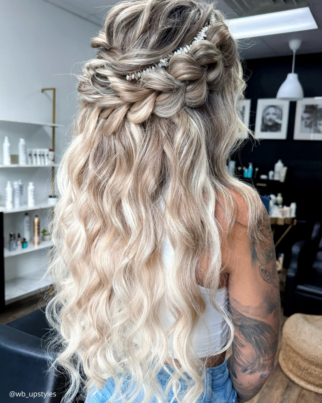 Wedding Hairstyles Half Up Half Down To The Side