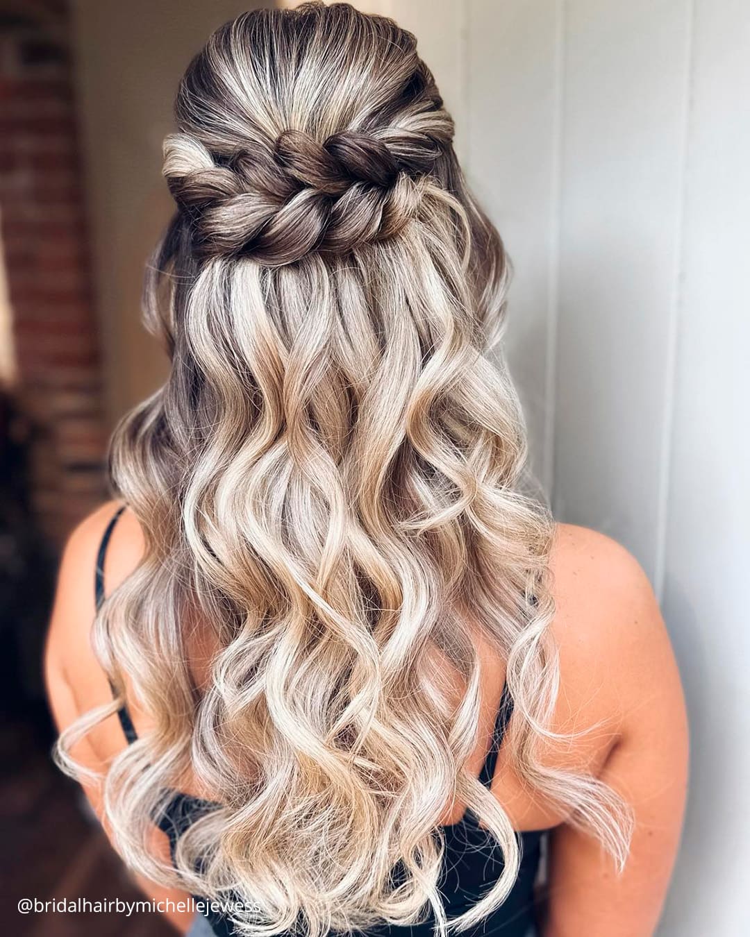 Wedding Hairstyles Half Up Half Down With Veil