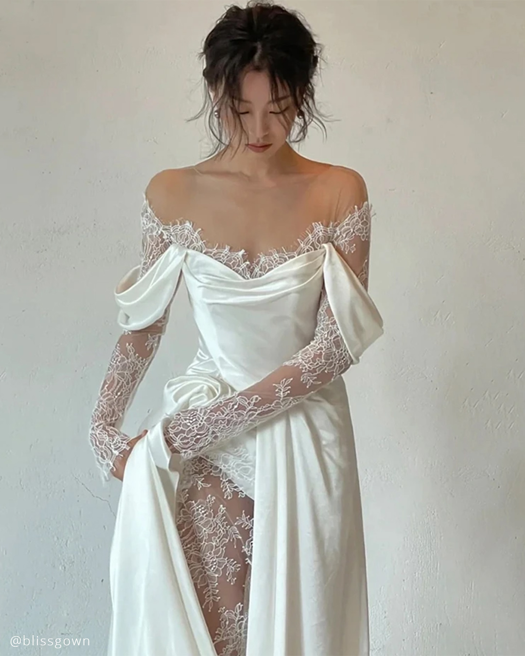 Said Mhamad Bling Wedding Dress