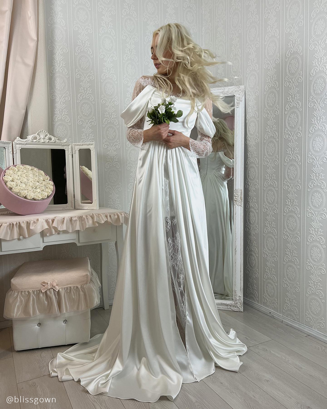 Said Mhamad Bling Wedding Dress