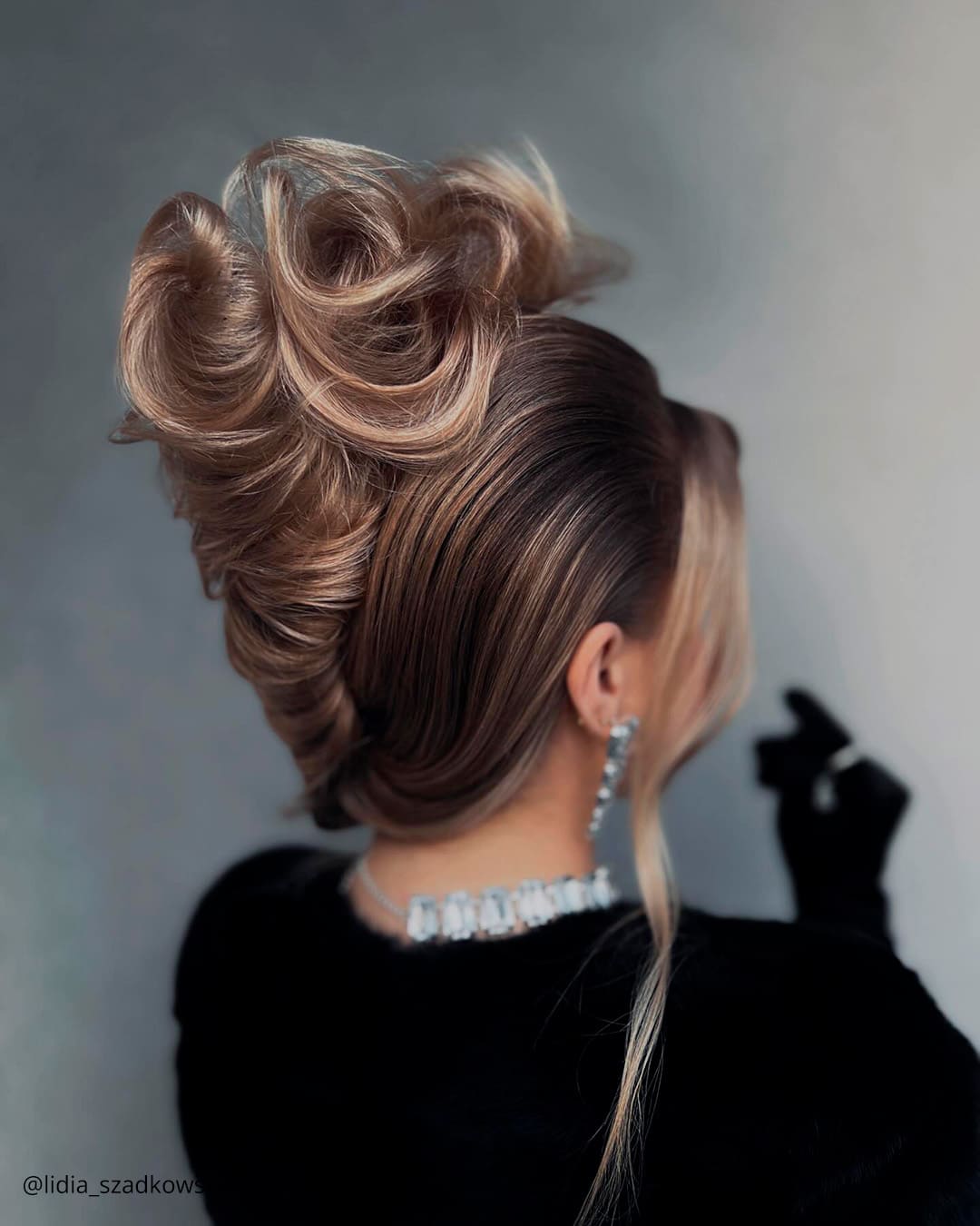 Updos In Old Hollywood Style