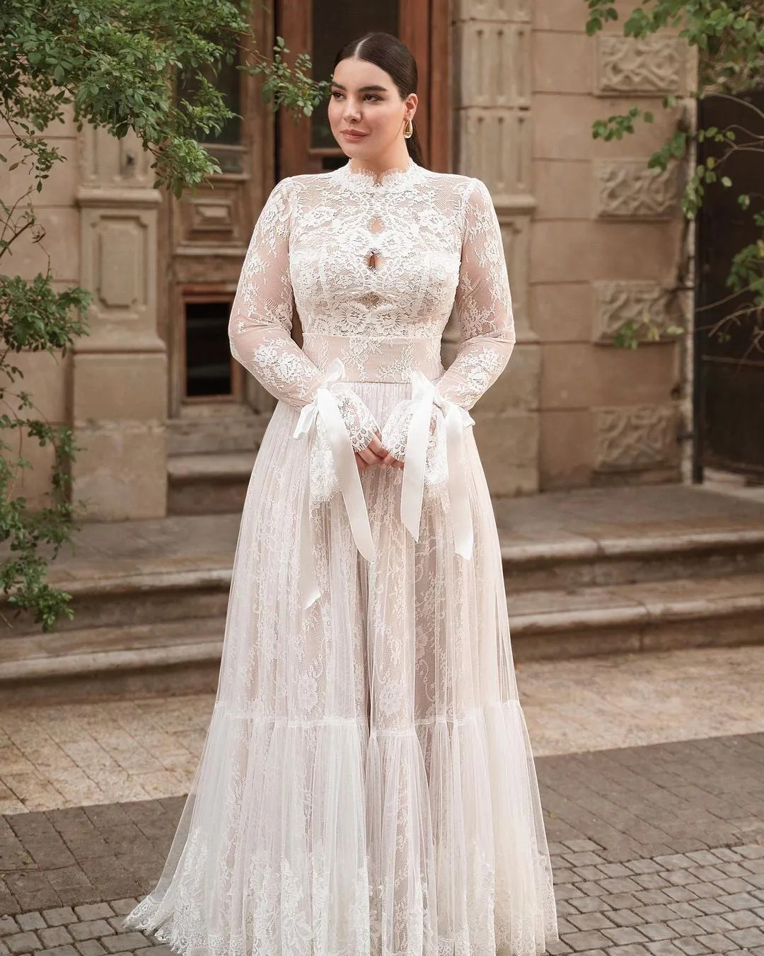 Off The Shoulder Plus Size Bridal Gowns