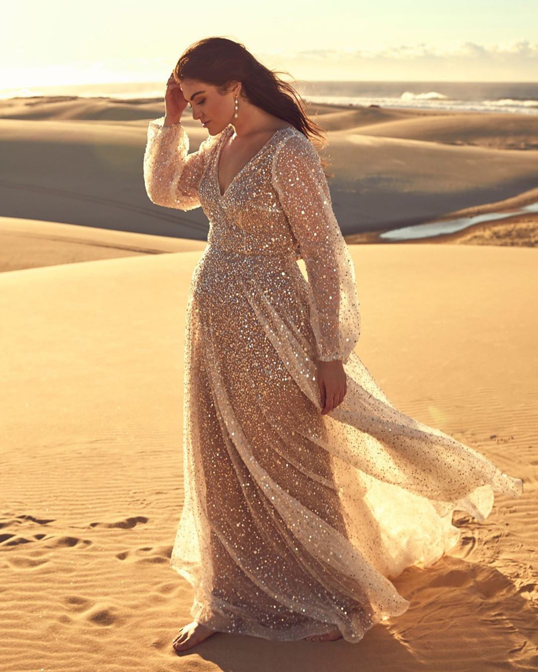 Plus Size Long Sleeve Wedding Dresses
