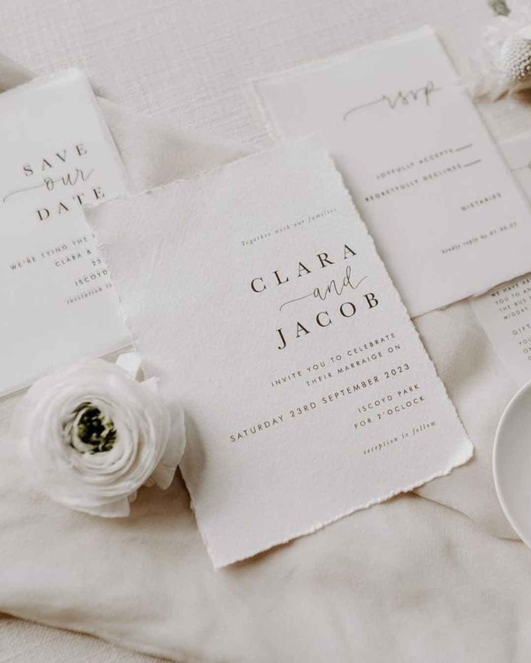 Simple Wedding Invitations