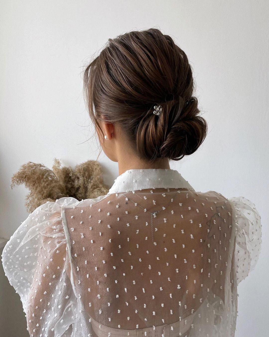 Low Bun Wedding Hairstyles