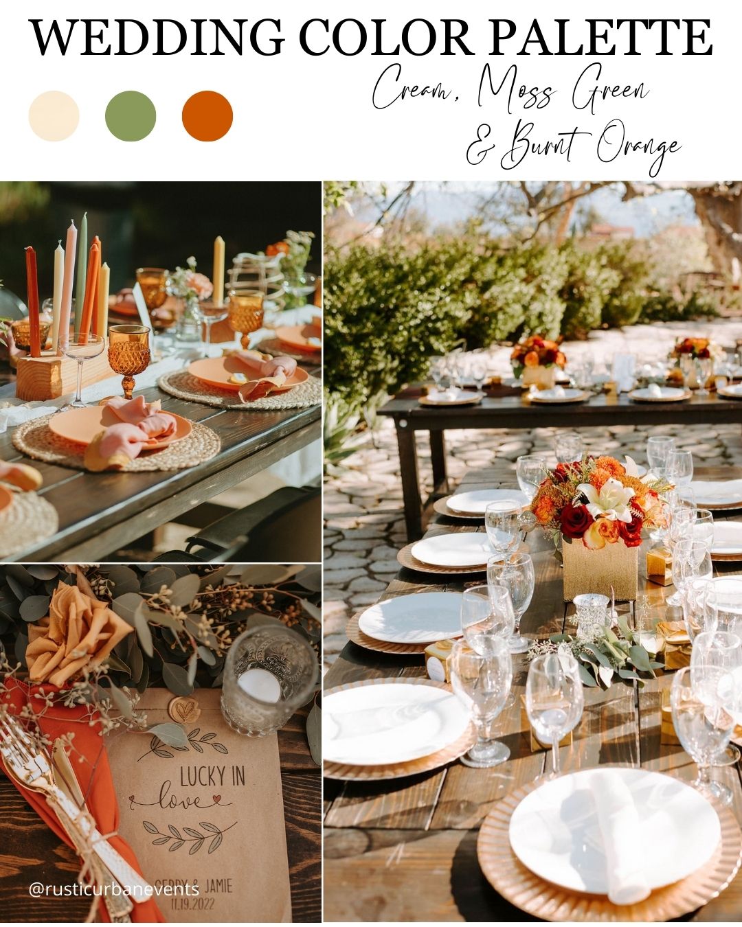 Winter Wedding Colors