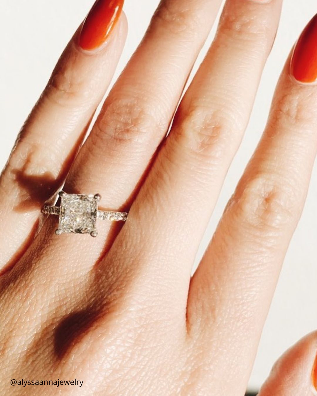 Unique And Modern Princess Cut Rings