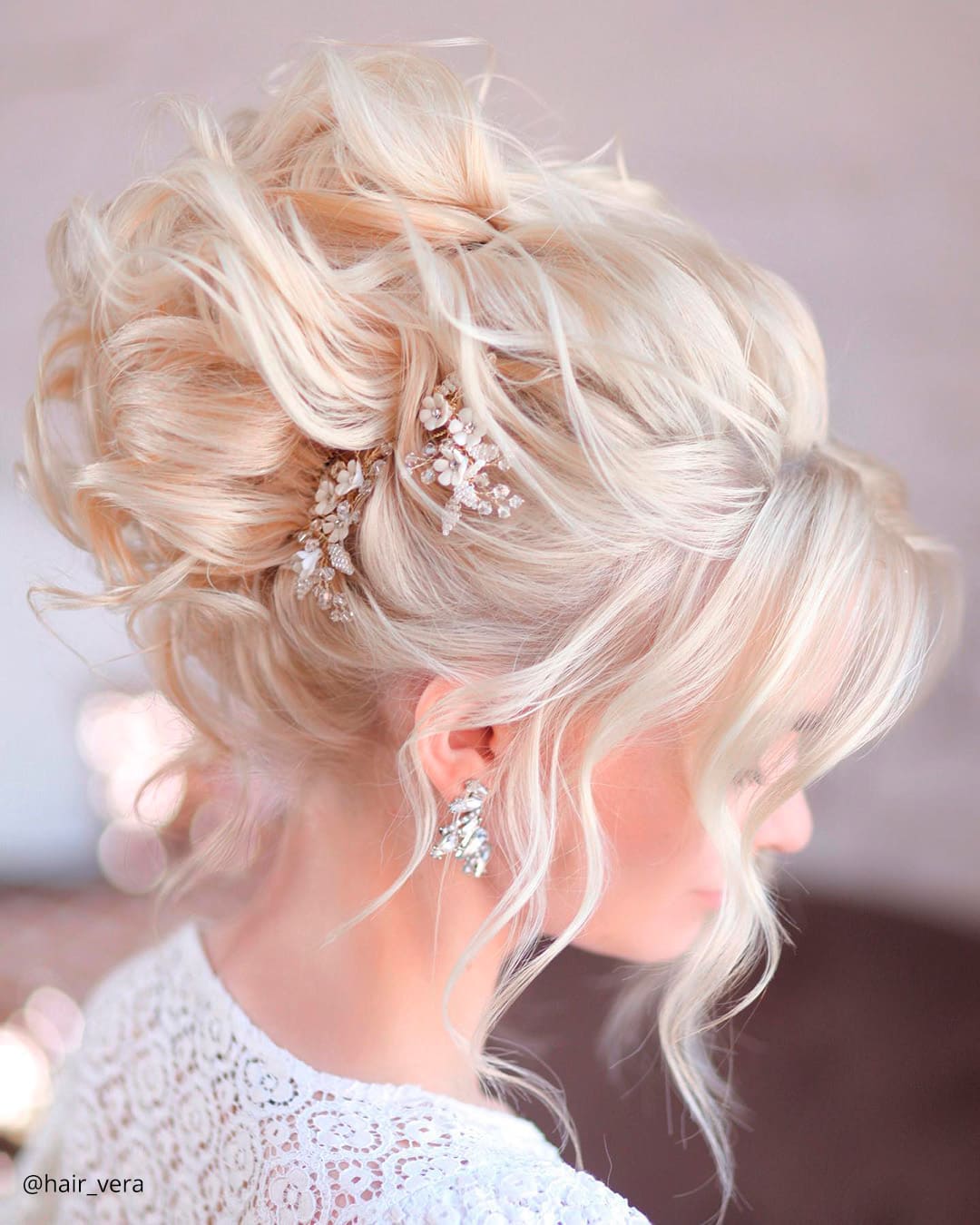 Wedding Updos for Medium Hair