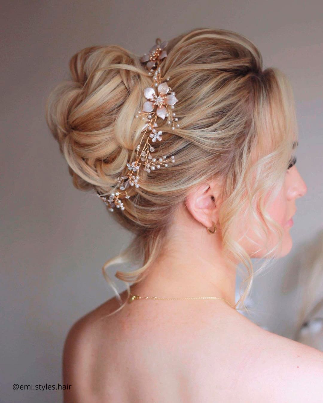 Wedding Hairstyles With Flowers