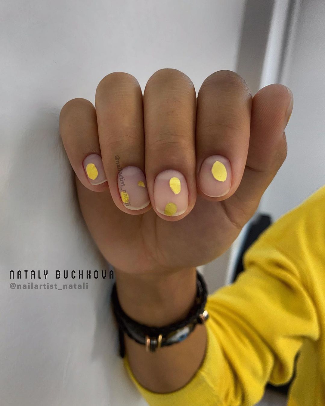 Classy Wedding Nails Short