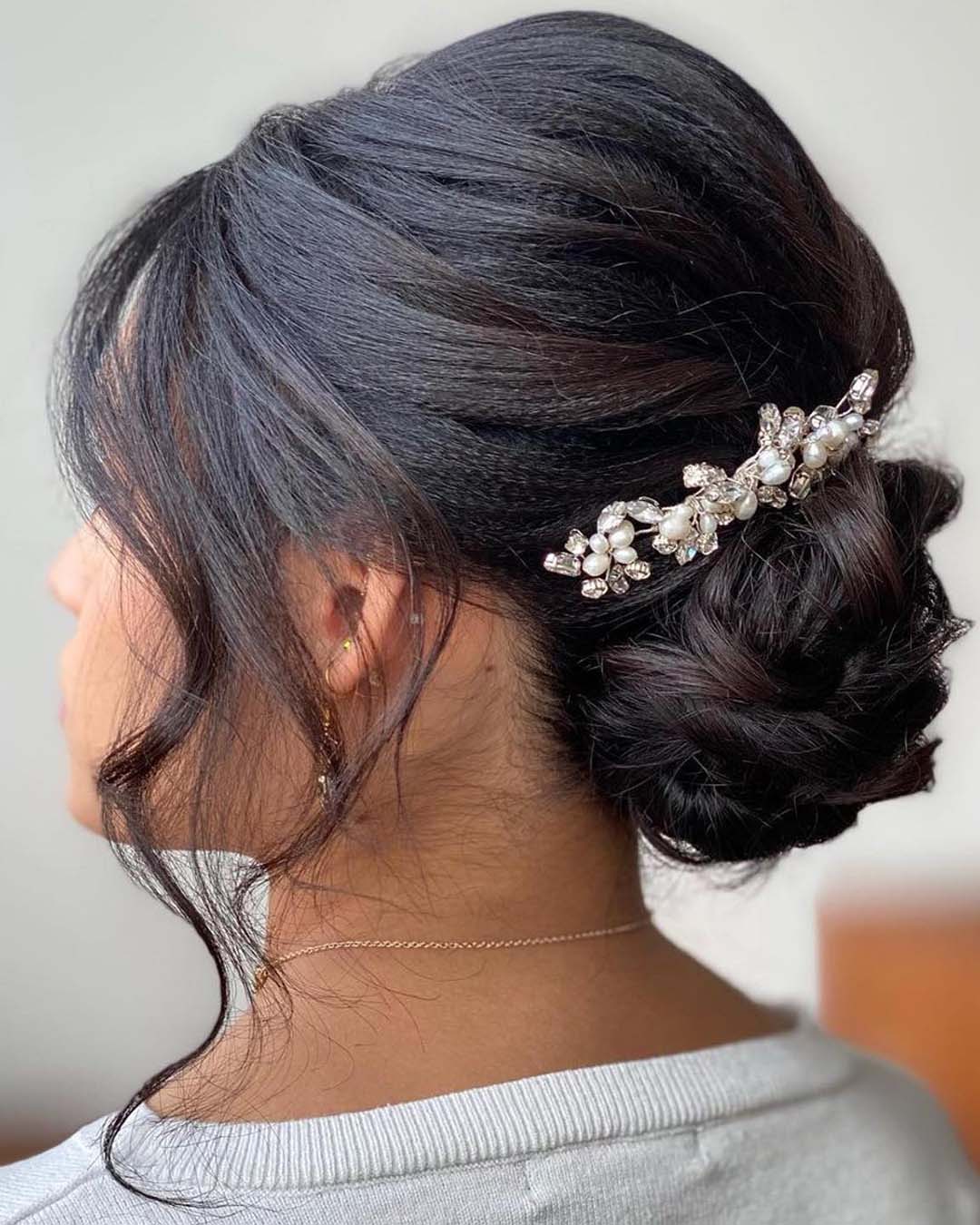 Low Bun Hairstyles For Black Hair