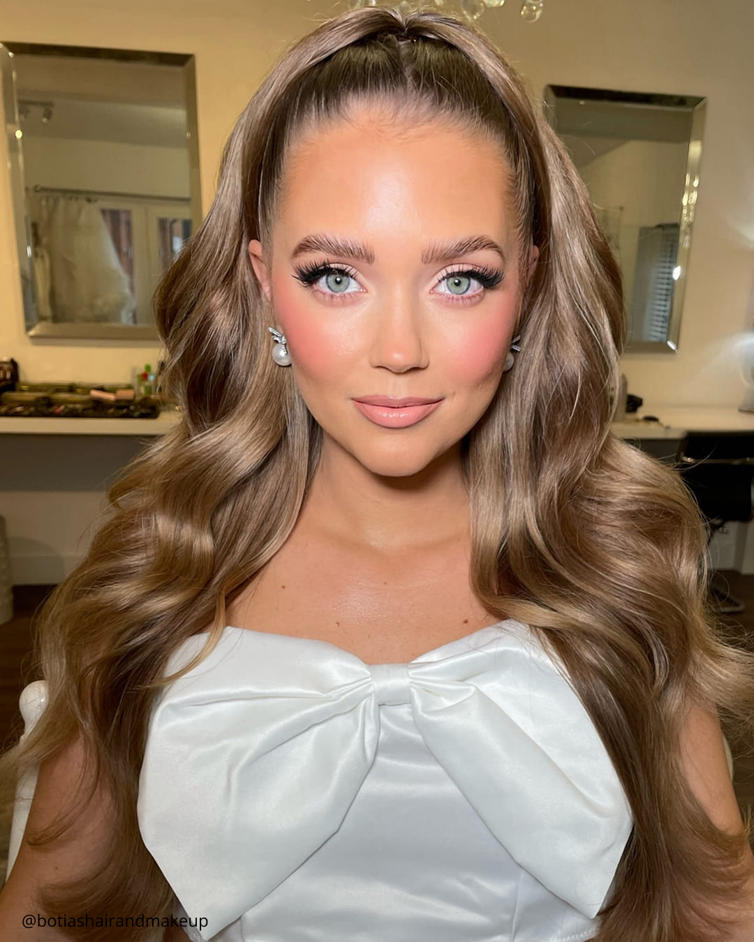 Wedding Makeup For Blue Eyes And Brown Hair