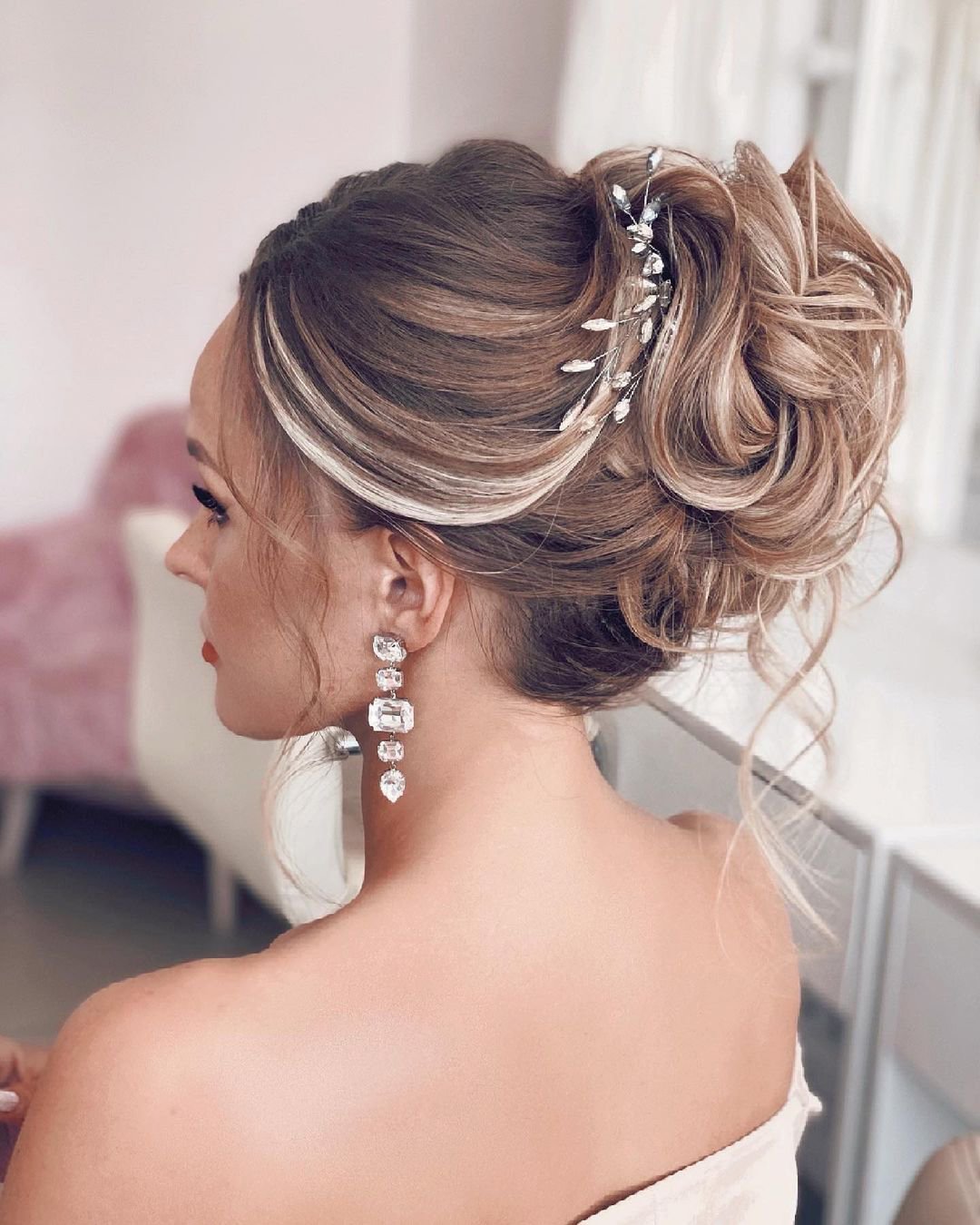 Side Wedding Hair Updo