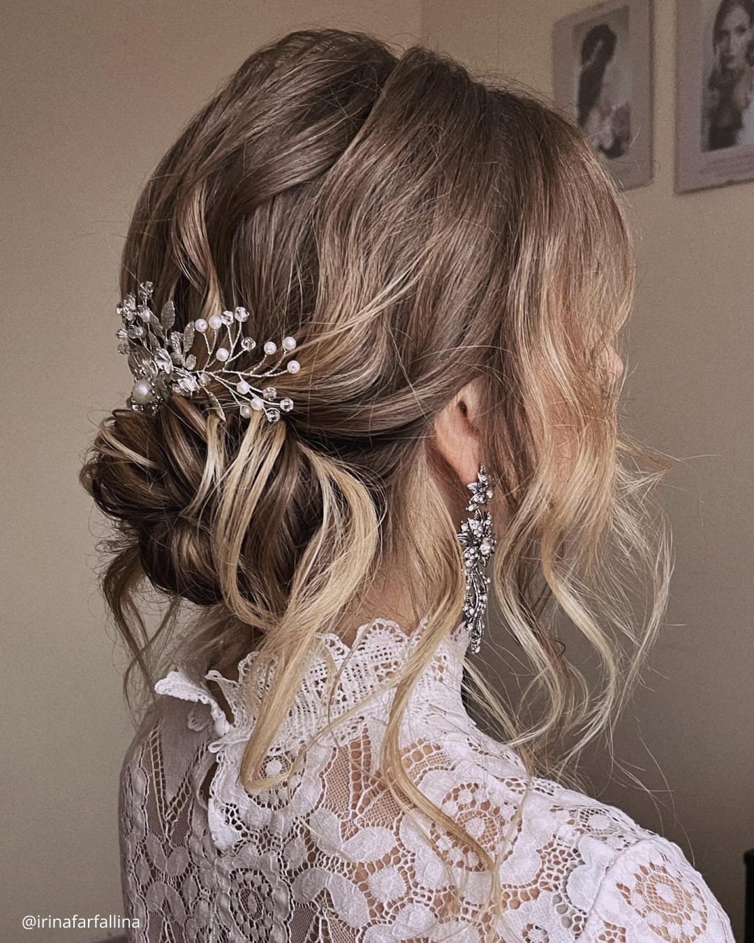 Classic Bun Wedding Hair Updo