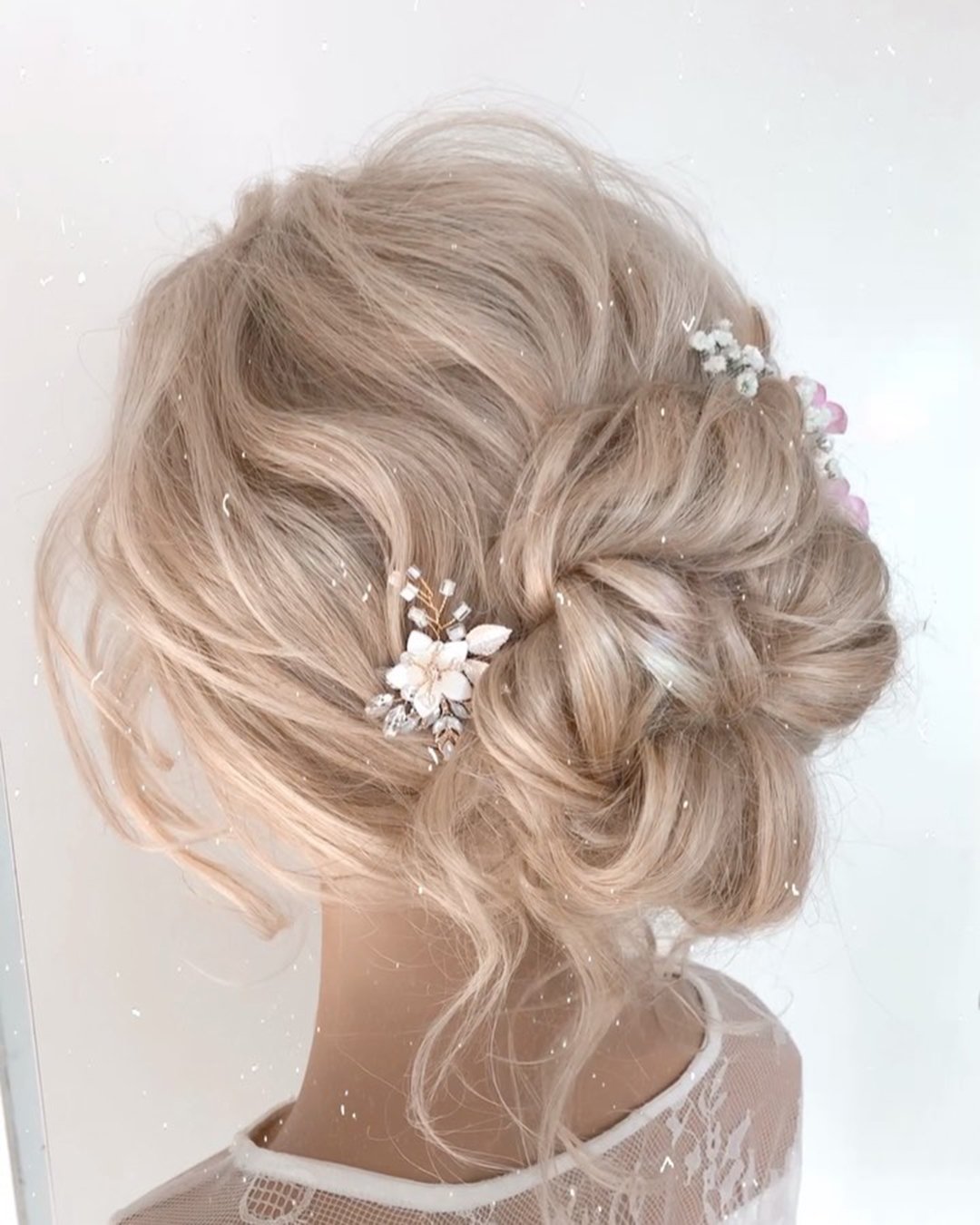 Elegant Updos For Long Hair Wedding