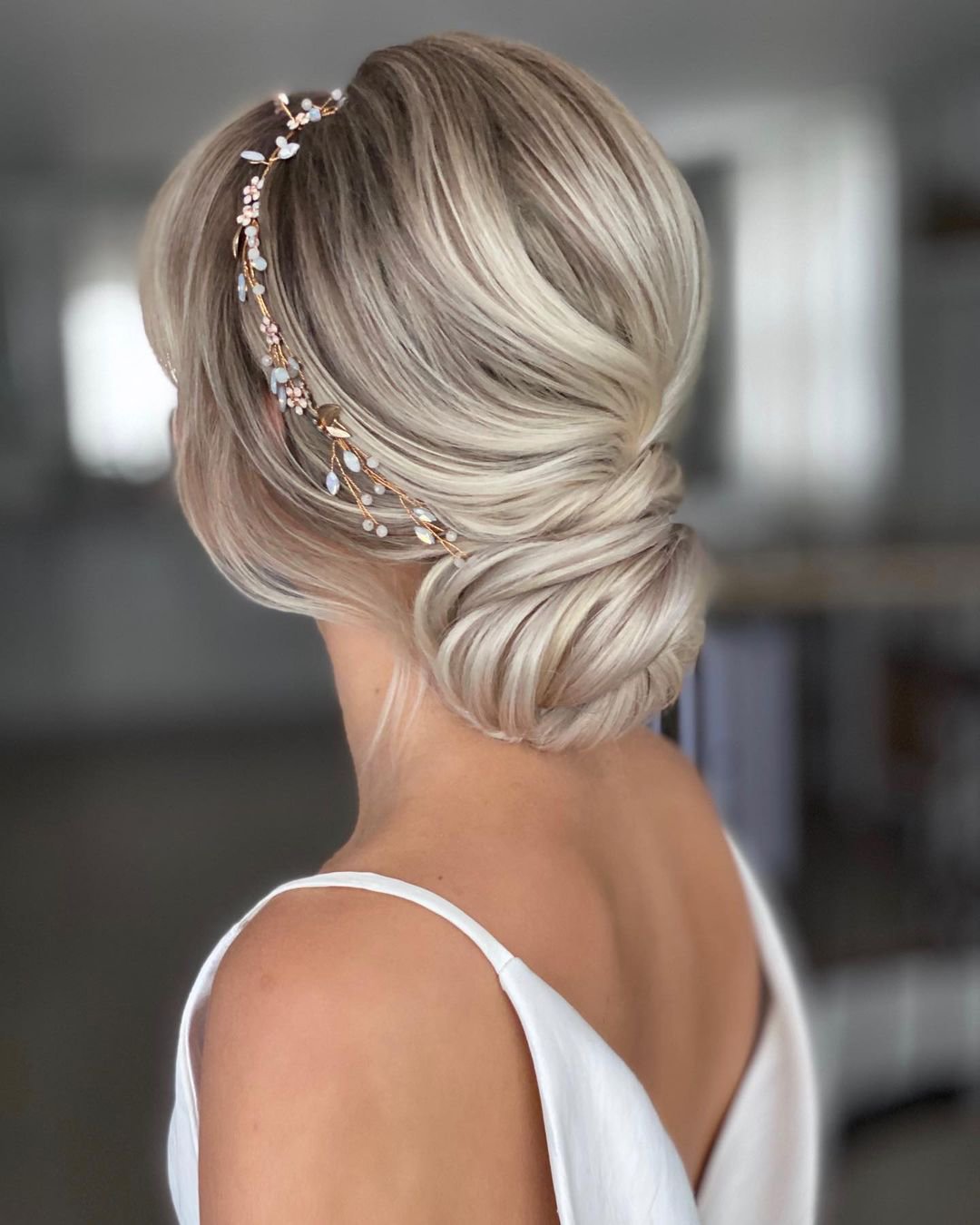 Elegant Updos For Long Hair Wedding