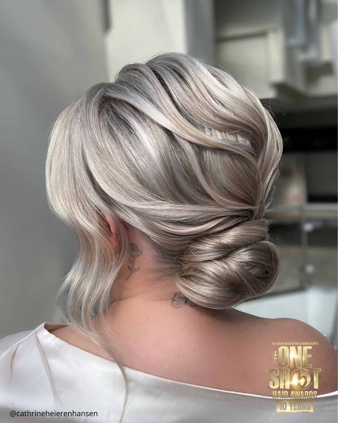 Textured Long Hair Wedding Updos