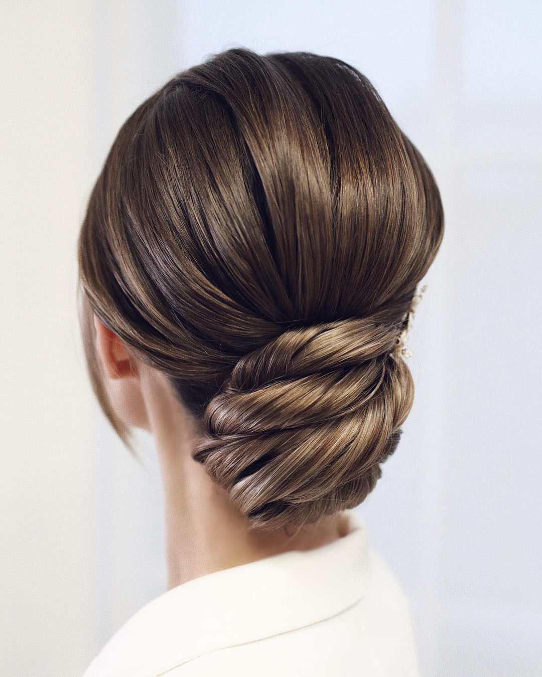 Curly Updo Wedding